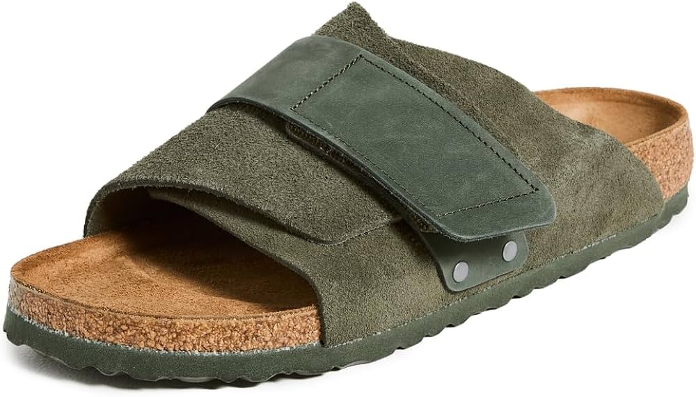 Amazon.com: Birkenstock Women's Kyoto Sandals, Thyme, Green, 8